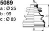 DEPA 5089 Bellow Set, drive shaft